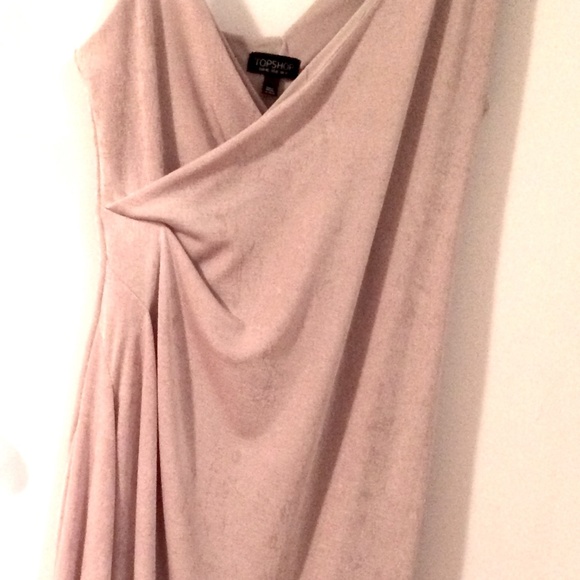 Asymmetrical Slinky Midi Dress - Picture 5 of 8